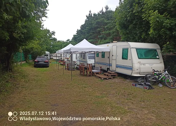 Parque de Campismo Port Centrum Wladyslawowa 50 M Do Plazy *